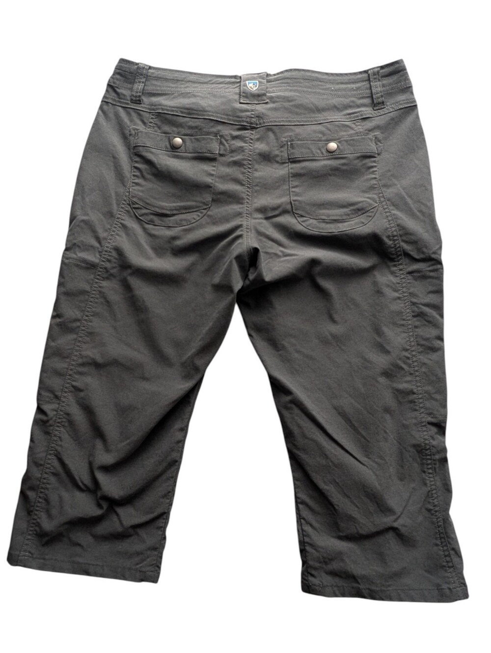 Kuhl Splash Capri Stretch Performance Hiking Trekking Climbing Trail 10 Gray - Picture 6 of 10